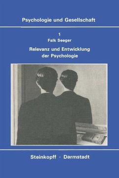 Relevanz und Entwicklung der Psychologie (eBook, PDF) - Seeger, F.