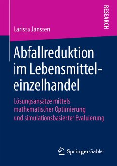 Abfallreduktion im Lebensmitteleinzelhandel (eBook, PDF) - Janssen, Larissa
