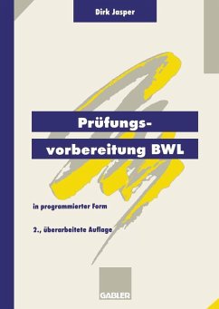 Prüfungsvorbereitung BWL (eBook, PDF) - Jasper, Dirk