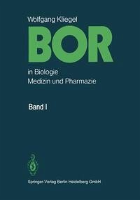 Cover Bor in Biologie, Medizin und Pharmazie (eBook, PDF)