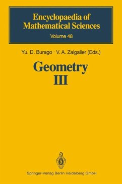 Cover Geometry III (eBook, PDF)