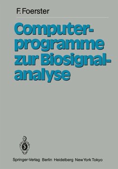 Cover Computerprogramme zur Biosignalanalyse (eBook, PDF)