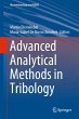 Advanced Analytical Methods in Tribology - Bild 1