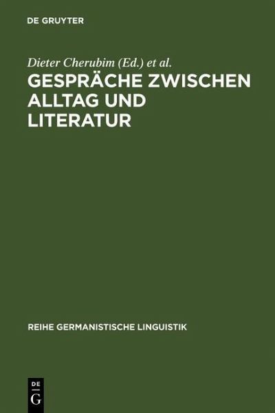 Gespräche zwischen Alltag und Literatur (eBook, PDF) Gespräche zwischen Alltag und Literatur (eBook, PDF)