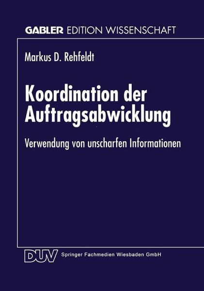 Koordination der Auftragsabwicklung (eBook, PDF) Koordination der Auftragsabwicklung (eBook, PDF)