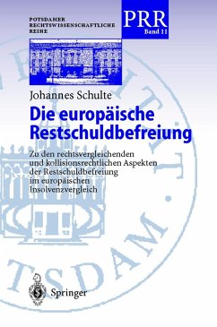Die europäische Restschuldbefreiung (eBook, PDF) - Schulte, Johannes