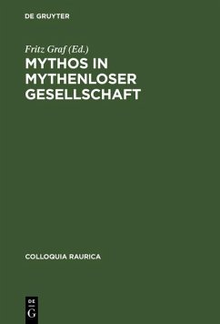 Cover Mythos in mythenloser Gesellschaft (eBook, PDF)