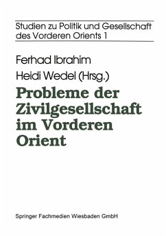 Cover Probleme der Zivilgesellschaft im Vorderen Orient (eBook, PDF)