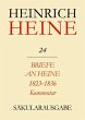 Briefe an Heine 1823-1836. Kommentar... - Bild 1