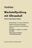 Werkstoffprüfung mit Ultraschall (eBook, PDF)