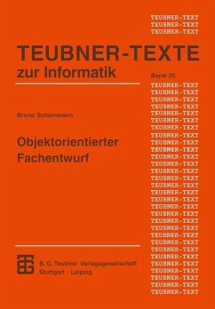 Objektorientierter Fachentwurf (eBook, PDF)
