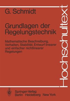 Grundlagen der Regelungstechnik (eBook, PDF) - Schmidt, Günther