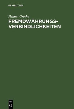 Cover Fremdwährungsverbindlichkeiten (eBook, PDF)