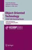 Object-Oriented Technology. ECOOP 2003 Workshop Reader (eBook, PDF)