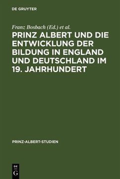Cover Prinz Albert und die Entwicklung der Bildung in England und Deutschland im 19. Jahrhundert (eBook, PDF)