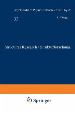 Structural Research / Strukturforschung (eBook, PDF) - Guinier, André; Ringo, G. R.; Eller, Gérard von; Bouman, J.; Fournet, Gérard; Beeman, W. W.; Kaesberg, P.; Anderegg, J. W.; Webb, M. B.; Raether, H.