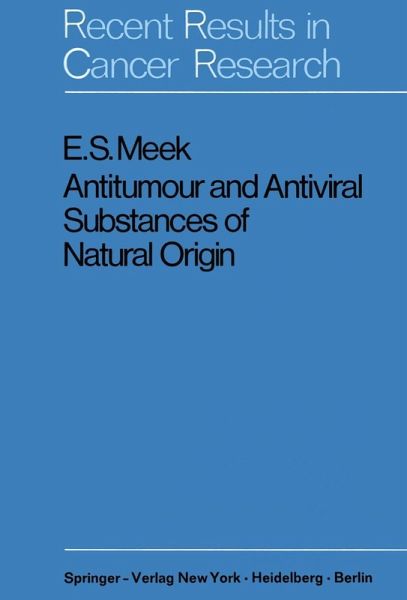Antitumour and Antiviral Substances of Natural Origin (eBook, PDF)