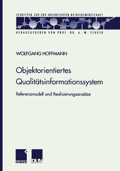 Objektorientiertes Qualitätsinformationssystem (eBook, PDF)