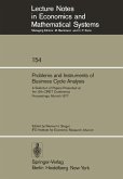 Problems and Instruments of Business Cycle Analysis (eBook, PDF)