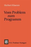 Vom Problem zum Programm (eBook, PDF)
