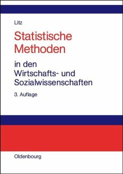 Statistische Methoden in den Wirtschafts- und Sozialwissenschaften (eBook, PDF) - Litz, Hans Peter