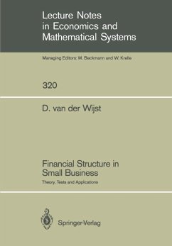 Financial Structure in Small Business (eBook, PDF) - Wijst, Dominicus Van Der