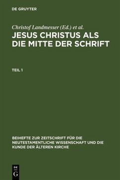 Jesus Christus als die Mitte der Schrift (eBook, PDF)