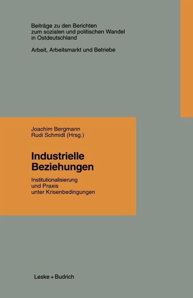 Industrielle Beziehungen (eBook, PDF)