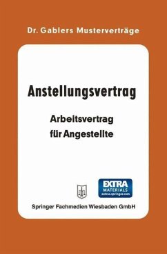 Cover Anstellungsvertrag (eBook, PDF)