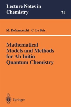 Cover Mathematical Models and Methods for Ab Initio Quantum Chemistry (eBook, PDF)