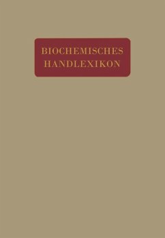 Cover Biochemisches Handlexikon (eBook, PDF)