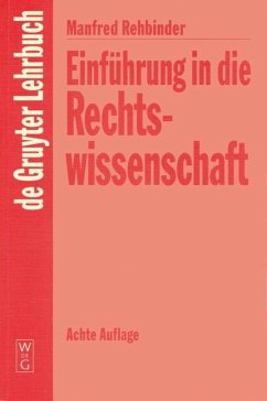Cover Einführung in die Rechtswissenschaft (eBook, PDF)