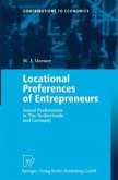 Locational Preferences of Entrepreneurs (eBook, PDF)
