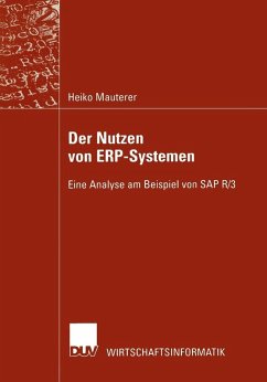 Der Nutzen von ERP-Systemen (eBook, PDF) - Mauterer, Heiko