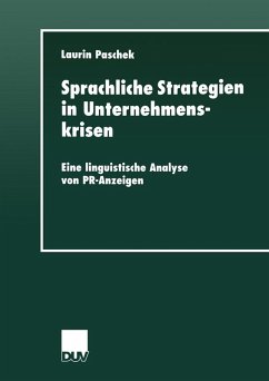 Sprachliche Strategien in Unternehmenskrisen (eBook, PDF) - Paschek, Laurin