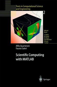 Scientific Computing with MATLAB (eBook, PDF) - Quarteroni, Alfio; Saleri, Fausto