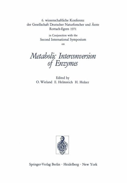 Metabolic Interconversion of Enzymes (eBook, PDF)