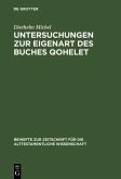 Untersuchungen zur Eigenart des Buches Qohelet (eBook, PDF)