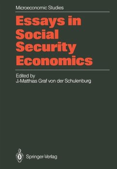 Essays in Social Security Economics (eBook, PDF)