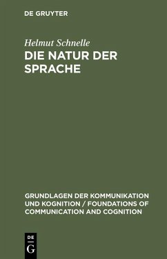 Cover Die Natur der Sprache (eBook, PDF)