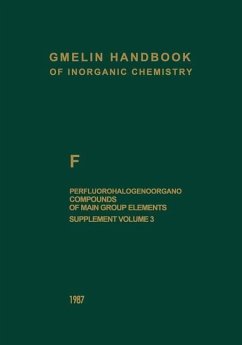F Perfluorohalogenoorgano Compounds of Main Group Elements (eBook, PDF) - Haas, Alois