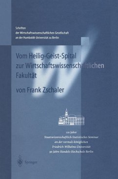 Cover Vom Heilig-Geist-Spital zur Wirtschaftswissenschaftlichen Fakultät (eBook, PDF)