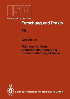 Cover Flächenorientierte Steuerdatenaufbereitung für das fünfachsige Fräsen (eBook, PDF)
