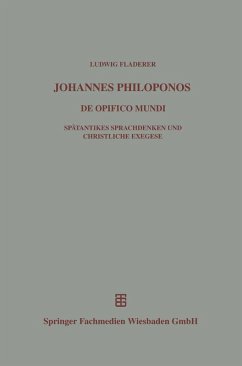 Cover Johannes Philoponos (eBook, PDF)