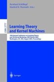 Learning Theory and Kernel Machines (eBook, PDF)