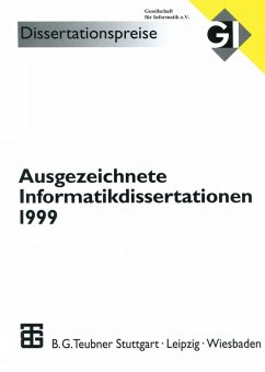 Ausgezeichnete Informatikdissertationen 1999 (eBook, PDF)