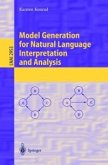 Model Generation for Natural Language Interpretation and Analysis (eBook, PDF)