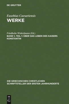 Cover Über das Leben des Kaisers Konstantin (eBook, PDF)