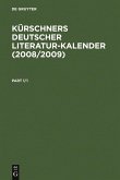 Kürschners Deutscher Literatur-Kalender 2008/2009 (eBook, PDF)
