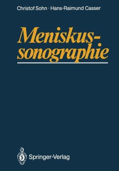 Cover Meniskussonographie (eBook, PDF)